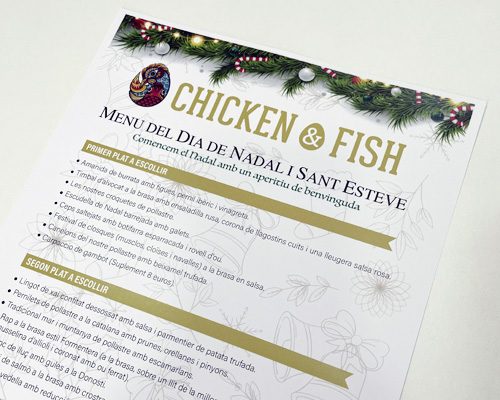 MenúChicken&Fish